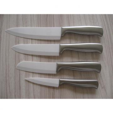 WHL-KFC047 4 pcs Ceramic Knife with Stainless Steel Hollow Handle