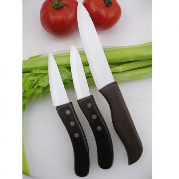 WHL-KFC043  3 pcs Ceramic Kitchen Knife Set with  Acrylic Block